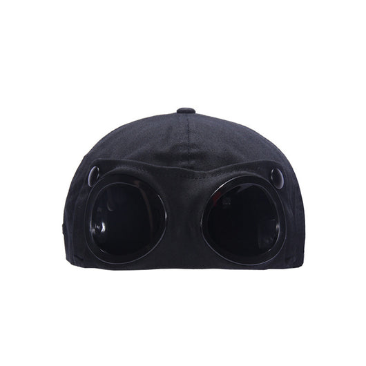 Gafas Aviador Retro Hip Hop con Gorra Integrada - Image 14