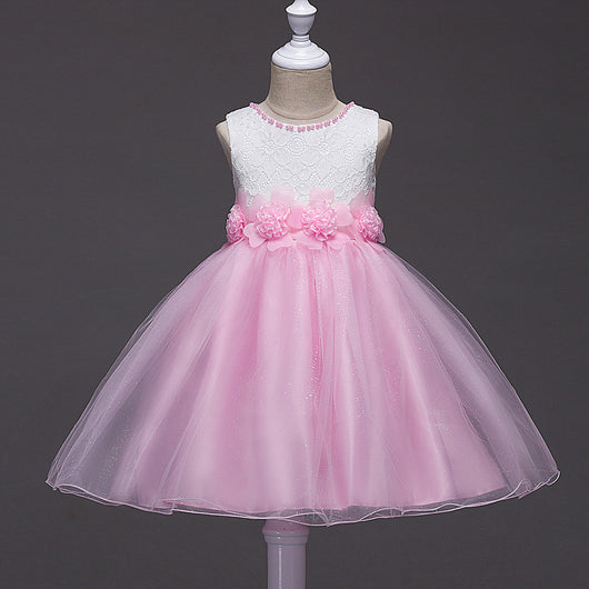 Vestido de Gasa para Niñas - Perfecto para Cumpleaños y Ocasiones Especiales - Image 6