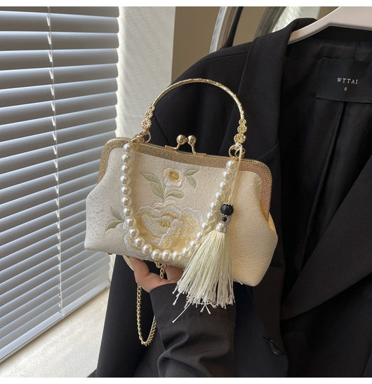 Bolso Crossbody Bordado Estilo Chino Han Tradicional Premium - Image 31