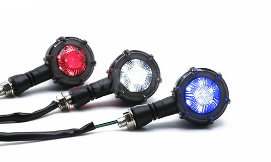 Direccionales LED Secuenciales para Moto - Indicador Dinámico Bicolor - Image 3