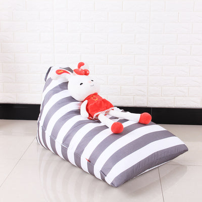 Puf Organizador de Peluches - Sofá Infantil Multifuncional