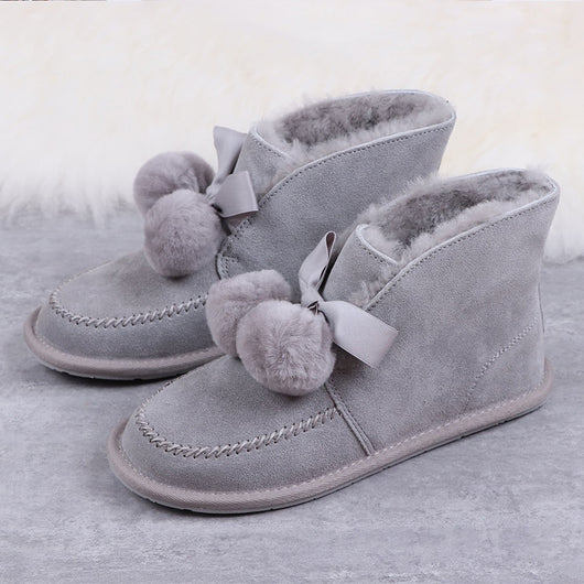 Zapatos Bajos para Mujer con Lazo de Terciopelo - Image 7