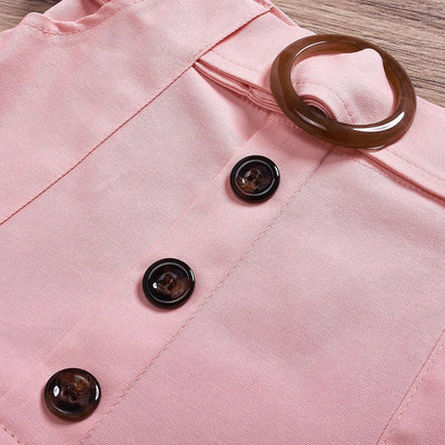 Conjunto Infantil de Algodón Puro con Tirantes Ajustables - Image 3