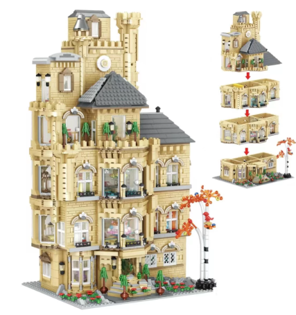 Castillo de Puzzle 3D para Niños - Juguete Educativo Armable - Image 3
