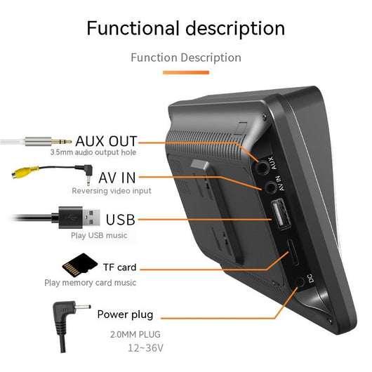 Pantalla Portátil Apple CarPlay Inalámbrica de 7 Pulgadas - Image 15