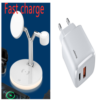 Cargador Inalámbrico Magnético 3 en 1 de 15W para Apple MagSafe - Image 23