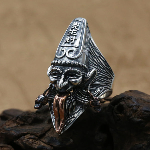 Anillo Retro de Plata 925 para Hombre - Diseño Cautivador a Primera Vista