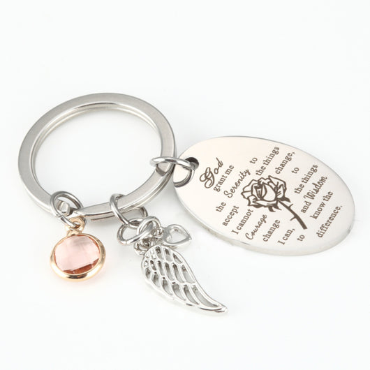 Llavero de Acero Inoxidable con Diseño Personalizado Inglés - Image 10