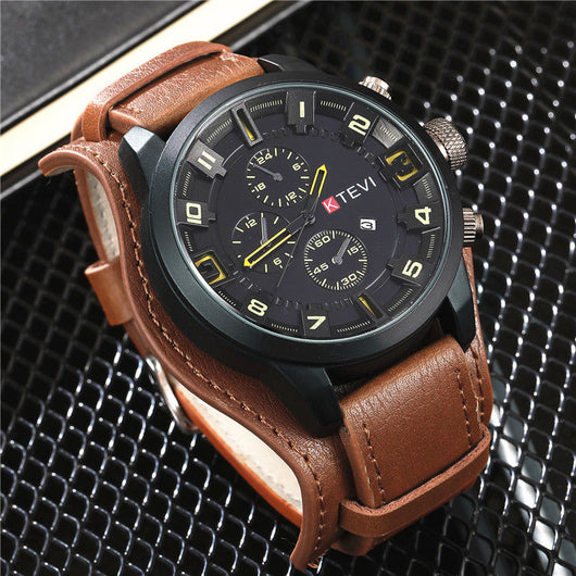 Reloj de Cuarzo para Hombre Grande con Calendario - Image 17