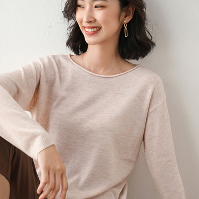 Suéter Suelto Estilo Coreano para Mujer - Prenda Base Versátil - Image 5