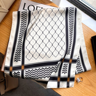Pareo Protector Solar Generoso para Mujer - Foulard Versátil de Largo Medio - Image 32
