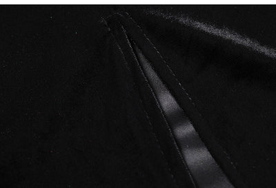 Vestido de Noche Largo con Pliegues y Abertura Lateral - Image 10