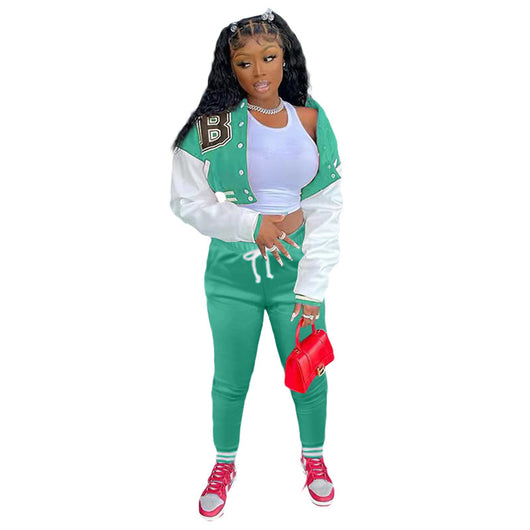 Uniforme Deportivo de Béisbol con Estampado de Letras - Image 19