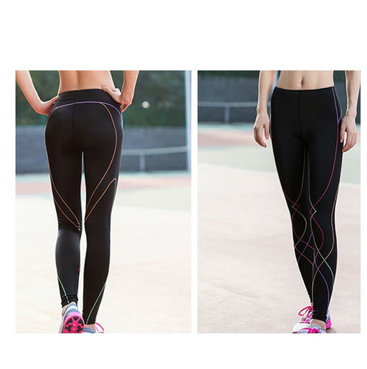 Pantalones de Compresión Yoga para Mujer - Tela Elástica de Alto Rendimiento - Image 2
