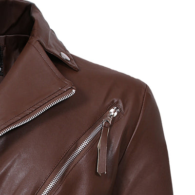 Abrigo de Cadenas y Solapas Grandes para Hombre - Otoño e Invierno - Image 16