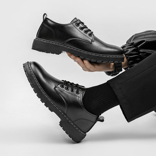Botas Bajas Impermeables Estilo Dr Martens para Hombre - Image 4
