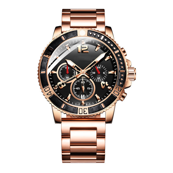 Reloj Deportivo Multifuncional con Banda de Acero Luminosa - Image 6