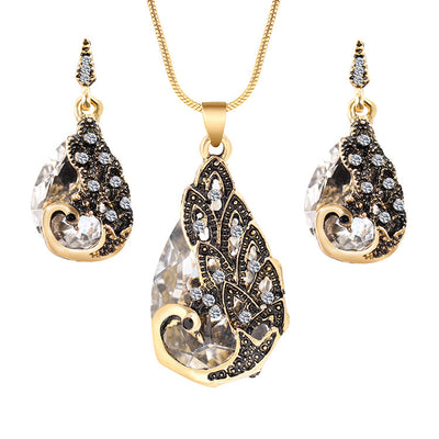 Conjunto de Collar Colgante y Aretes a Juego - Image 8