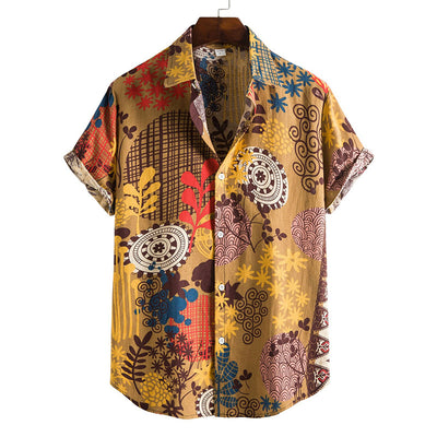 Camisa Hawaiana de Playa Estampada para Hombre - Image 6