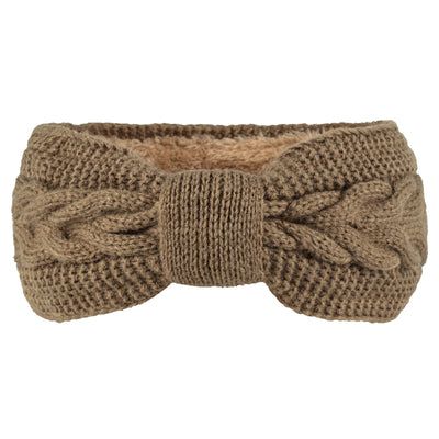 Diadema de Lana con Moño y Forro Polar - Image 14