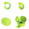 Fluorescent Green 1 Piece