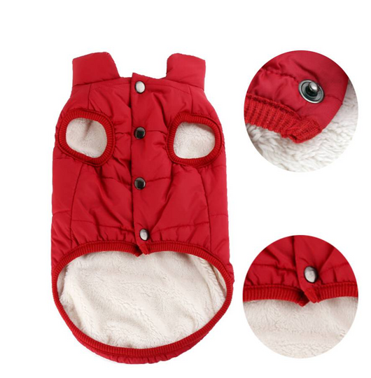 Ropa de Abrigo para Perros Pequeños y Medianos - Chaleco Térmico Otoño Invierno