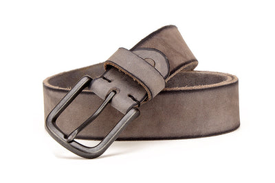 Cinturón de Cuero para Hombre con Hebilla de Pasador - Image 8