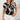 Women's Shirt Printed Lace-up Top Fashionable All-match