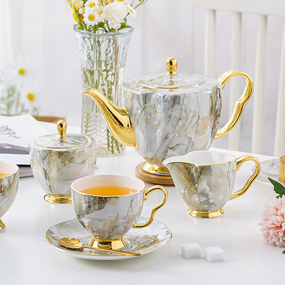 Juego de Tazas de Café en Porcelana Bone China Premium - Image 4