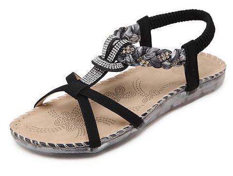 Sandalias Bajas Tipo Huarache