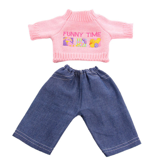 Conjunto de Suéter y Jeans para Muñeca American Girl de 18 Pulgadas - Image 2