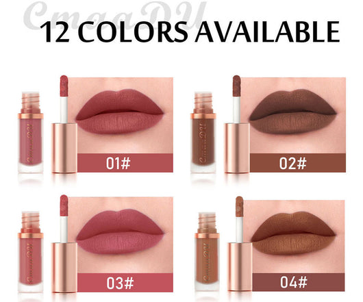 Labial Velvet Mate 12 Colores - Larga Duración Sin Transferencia - Image 19