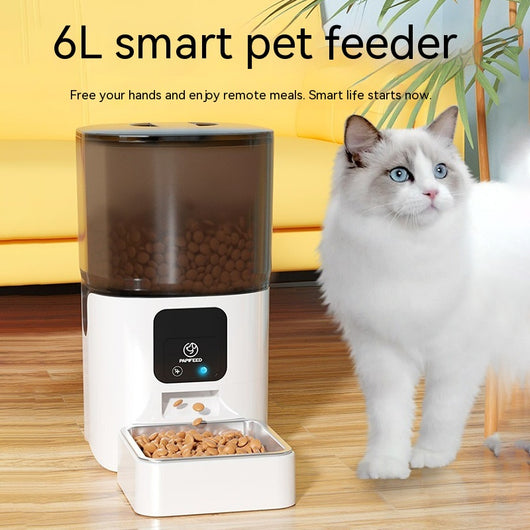 Comedero Automático Inteligente para Mascotas 6L con WiFi y Control Remoto - Image 3