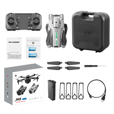 Dron S92 con Triple Cámara, Posicionamiento por Flujo Óptico y Control Remoto - Image 5