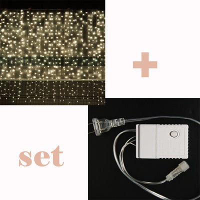 Luces Cortina LED Efecto Cascada - Iluminación Decorativa Impermeable - Image 13