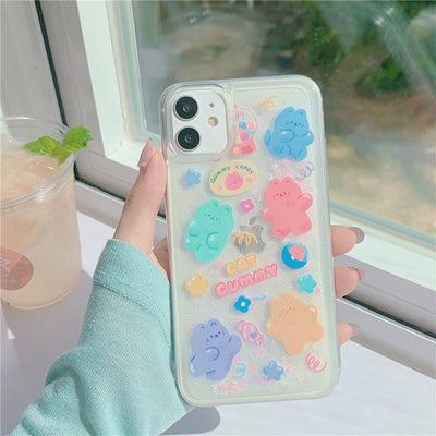 Funda Protectora Oso Copo de Nieve con Arena Móvil - Resistente a Caídas - Image 4