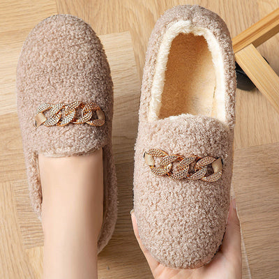 Zapatos de Invierno Cálidos con Punta Redonda - Versátiles para Todo el Día - Image 3