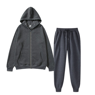 Conjunto Deportivo de Polar para Hombre Color Sólido - Image 8