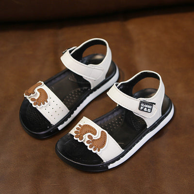 Zapatos de Playa Infantiles Coreanos con Suela Antideslizante y Cierre Velcro - Image 3