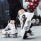 Patines con Ruedas Dobles y Sistema de Poleas - Calzado Deportivo 4 Ruedas