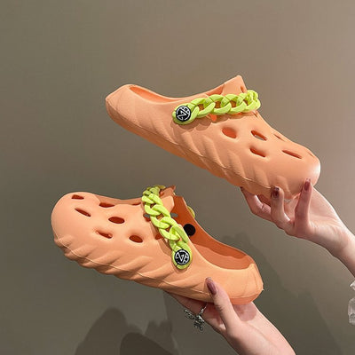 Sandalias Plataforma Cómodas de Suela Blanda Impermeables para Playa - Image 9