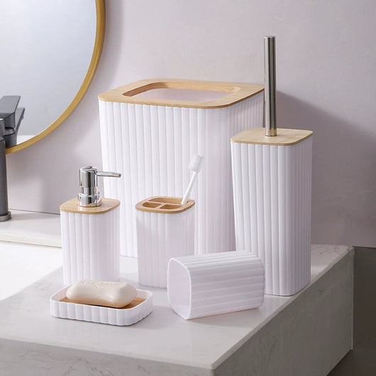 Set Completo de Accesorios de Baño - 6 Piezas - Image 18