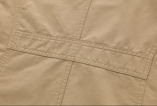 Chaqueta Cortaviento de Algodón Lavado para Hombre - Casual y Versátil - Image 13