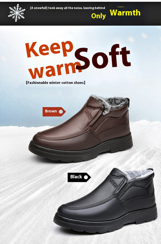 Zapatos de Invierno Acolchados para Adultos Mayores - Antideslizantes e Impermeables - Image 18