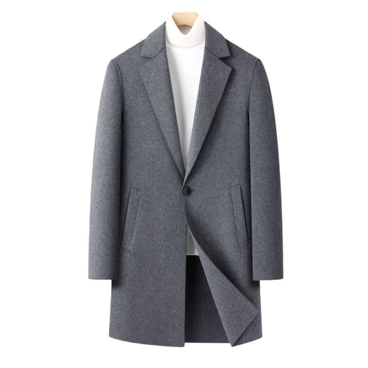 Abrigo de Lana Reversible para Hombre - Otoño e Invierno - Image 5