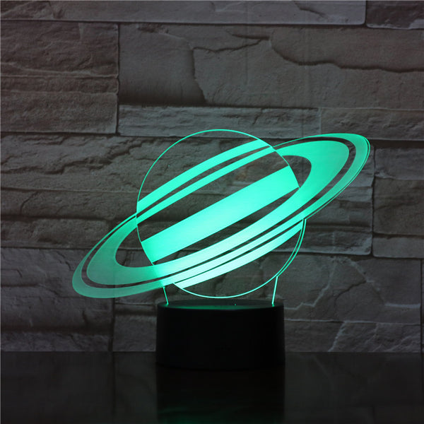 Lámpara Táctil 3D Sistema de Planetas - Luz Nocturna Multicolor