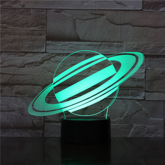 Lámpara Táctil 3D Sistema de Planetas - Luz Nocturna Multicolor
