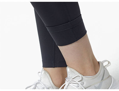 Pantalones Deportivos Cintura Alta Sin Costuras con Forro Térmico - Image 3