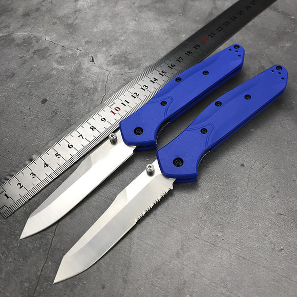 Cuchillo Plegable de Acero Inoxidable para Aventuras al Aire Libre