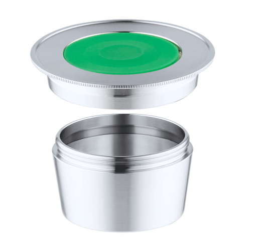 Filtro Reutilizable de Acero Inoxidable Relleno de Polvo